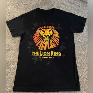 The Lion King Broadway Musical T-Shirt Size Medium